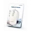 Pelė Gembird MUS-4B-06-WS USB Type-A