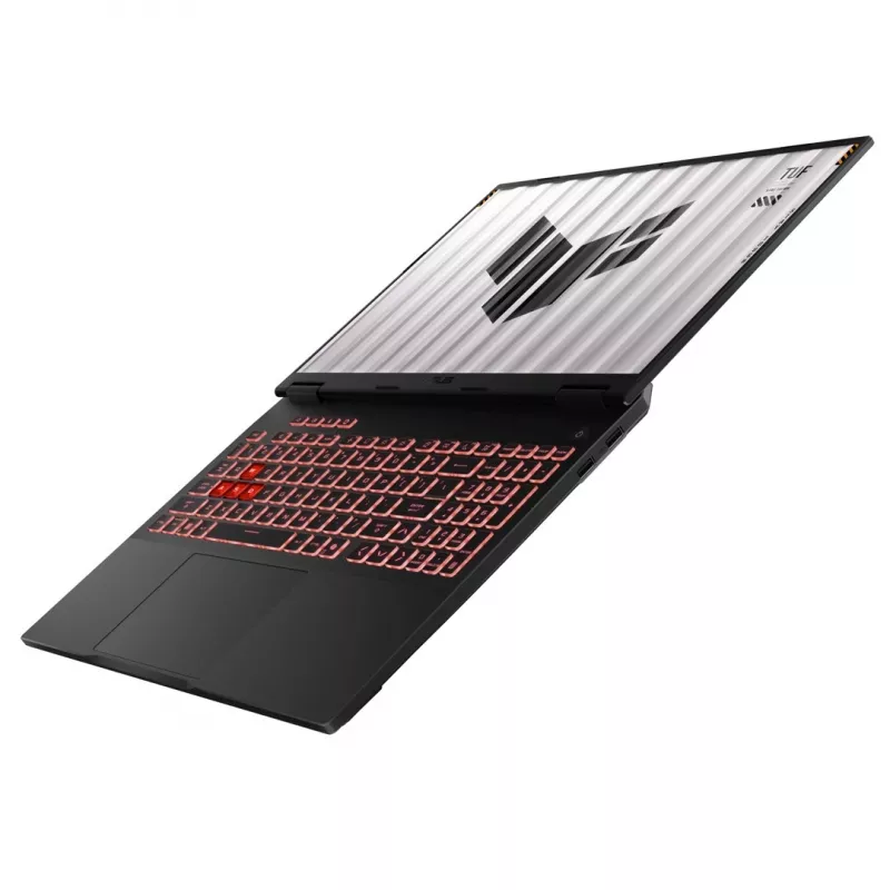 Nešiojamasis kompiuteris ASUS TUF Gaming A16 FA608 16 colių — AMD Ryzen 7 260 (8c/16t, iki 5,1 GHz), 16 GB DDR5, 512 GB PCIe 4.0 SSD, NVIDIA GeForce RTX 5070 8 GB