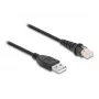 DeLOCK RJ50 į USB 2.0 Type-A brūkšninių kodų skaitytuvo kabelis 2 m
