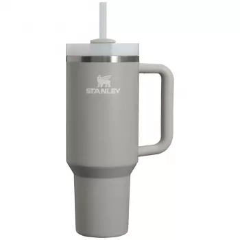 Stanley 1913 Quencher H2.0 Flowstate puodelis 1180 ml pilkas nerūdijantis plienas
