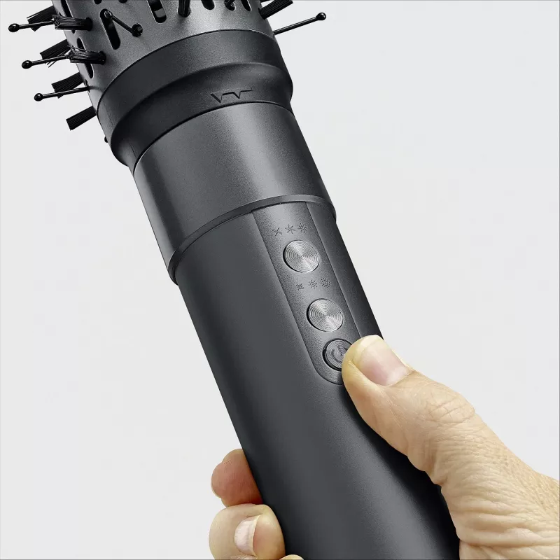 Severin WL 0683 Plaukų formavimo rinkinys, antracito ir sidabro spalvos, 1500 W, 2,8 m