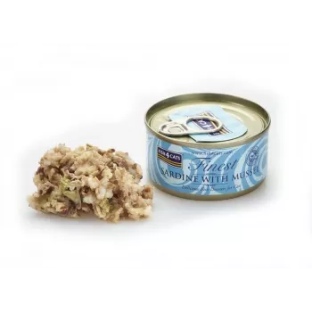 FISH4CATS Sardinė su midijomis – šlapias kačių maistas – 70 g