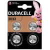 Diskinė baterija Duracell CR2032 3V ličio — pakuotė po 4 vnt.