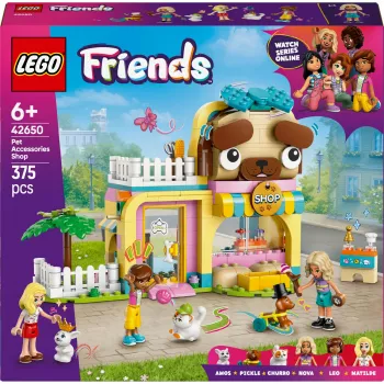 LEGO FRIENDS 42650 Priedų parduotuvė augintiniams