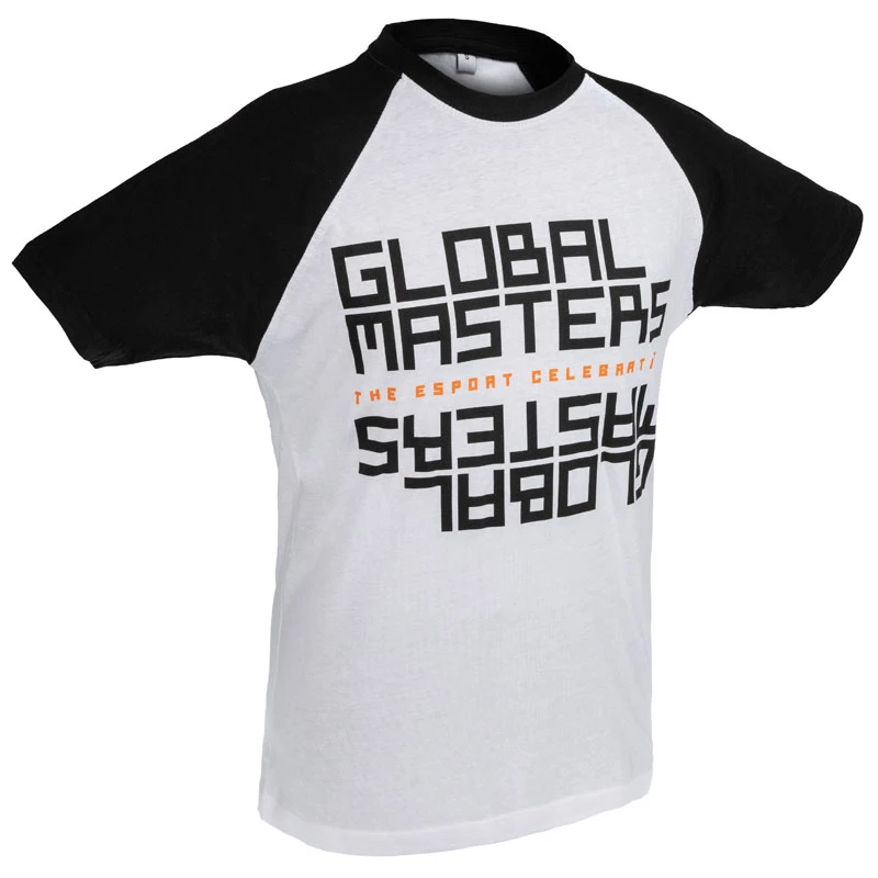 Global Masters marškinėliai GM Text - balti (XL)