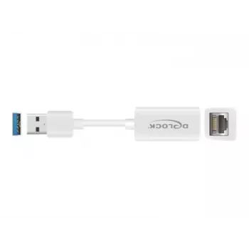 Nešiojamųjų kompiuterių dokas DeLOCK 65905 USB Type-A baltas