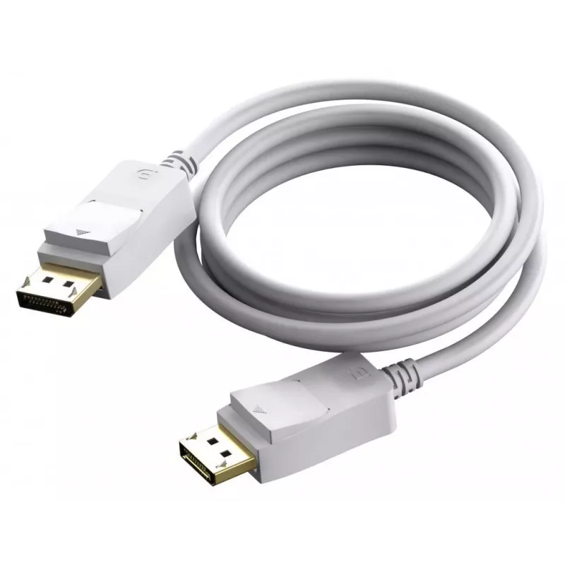 DisplayPort laidas Vision TC 2MDP 2 m Baltas