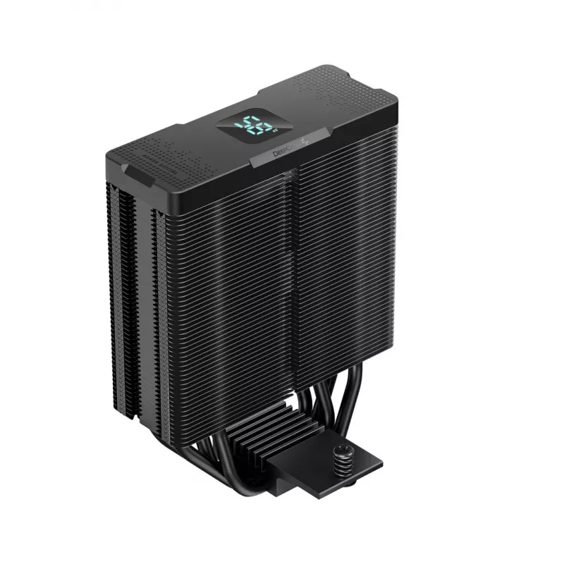 DeepCool AG400 Digital BK ARGB procesoriaus oro aušintuvas 12 cm juodas 1 vnt.