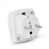 Gembird Cablexpert a-AC-UKEU-001 - Maitinimo adapteris - Maitinimo adapteris (S) prie Maitinimo adapterio (W) - Baltas - Jungtinė Karalystė, Europa (a-AC-UKEU-001)