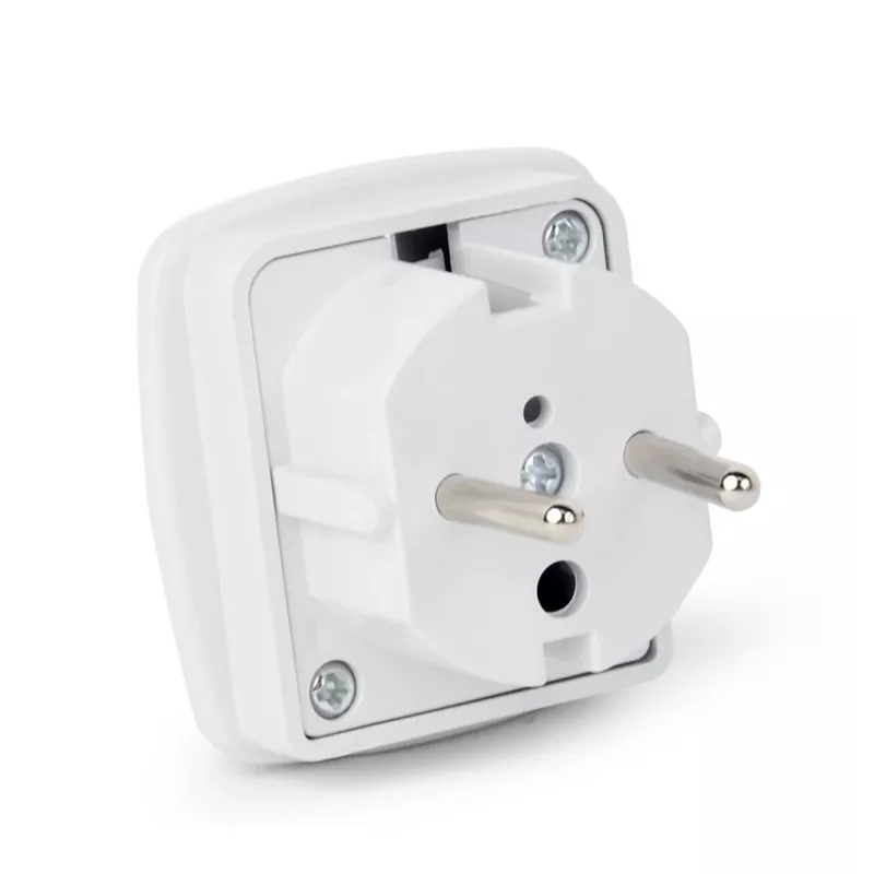 Gembird Cablexpert a-AC-UKEU-001 - Maitinimo adapteris - Maitinimo adapteris (S) prie Maitinimo adapterio (W) - Baltas - Jungtinė Karalystė, Europa (a-AC-UKEU-001)