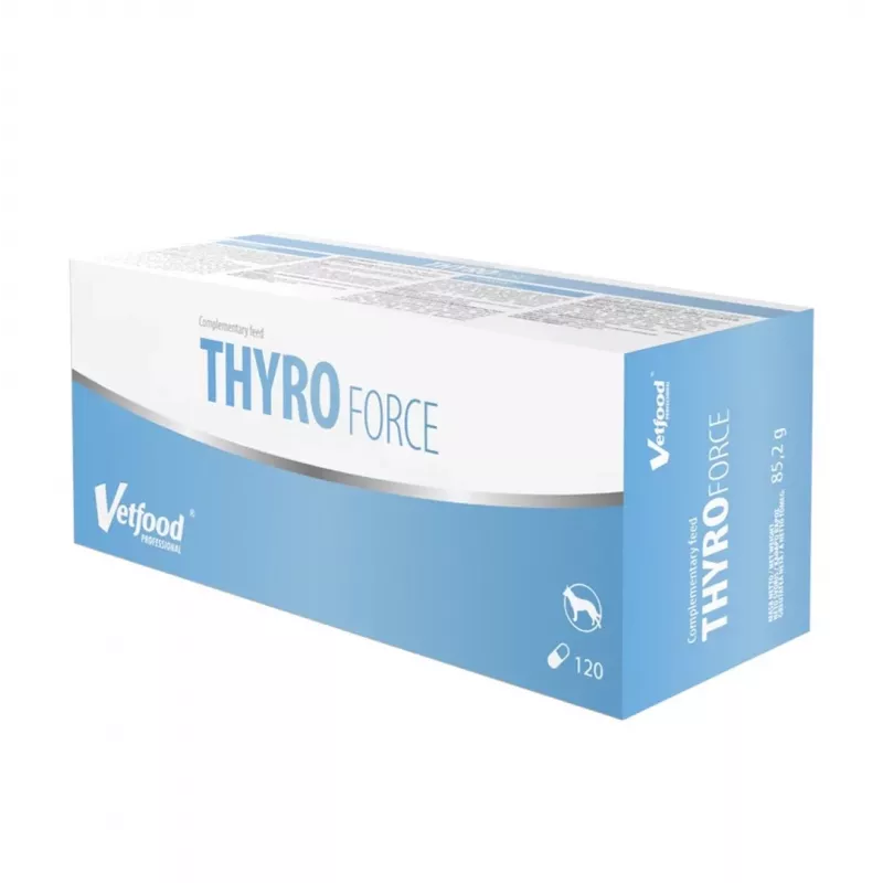 VetFood Thyroforce šunims 120 kapsulių