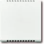 BUSCH JAEGER 6541-84 centrinė dengiamoji plokštelė aušinimo sekcijai, skirta UP rotaciniam reguliatoriui Busch-Dimmer