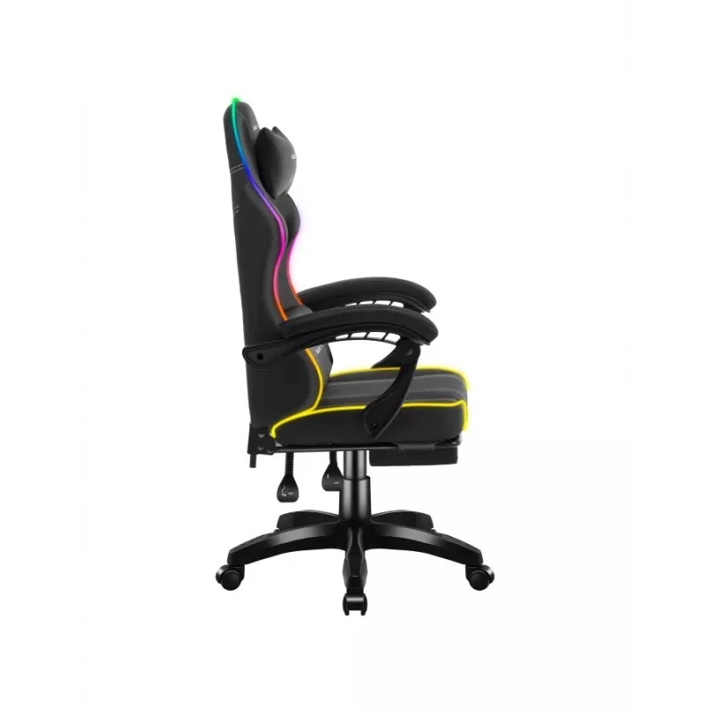 Force 3.7 RGB žaidimų kėdė juoda