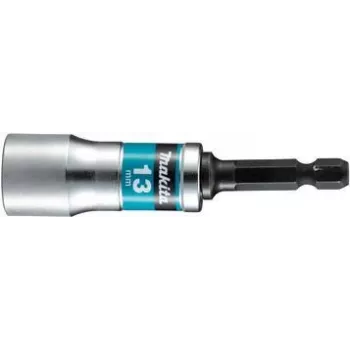 „Makita Impact Premier“ smūginio veržliarakčio šešiabriaunis antgalis 13 mm 13 mm šešiabriaunis lizdas ilgis 80 mm