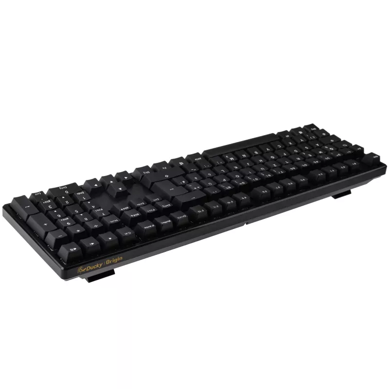 Klaviatūra Ducky Origin Phantom Juoda universali USB QWERTZ vokiška