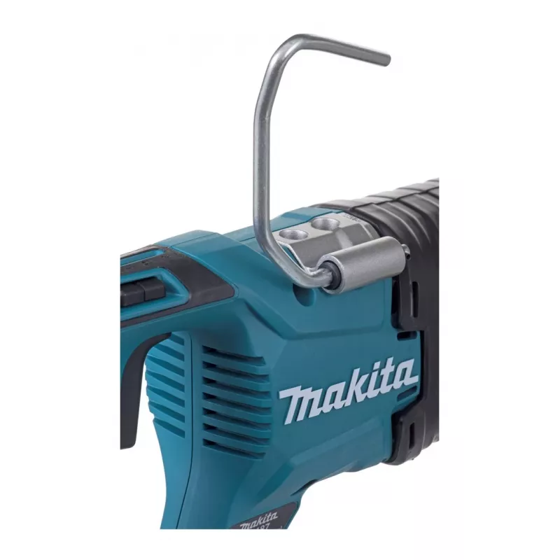 Slydimo pjūklas Makita DJR187Z, 18 V Li-Ion, eiga 32 mm, eigos dažnis 2300–3000 smūgių/min., pjovimo gylis medyje 255 mm, metale 130 mm