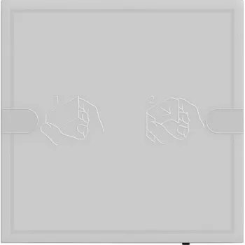 GIRA Pushbutton Sensor 4 Comfort 1x KNX TS4 Antracitas 5001028