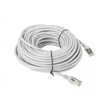 LANBERG tinklo kabelis Cat5e U/UTP RJ-45 į RJ-45 20 m Pilkas, 26 AWG, CCA laidininkas