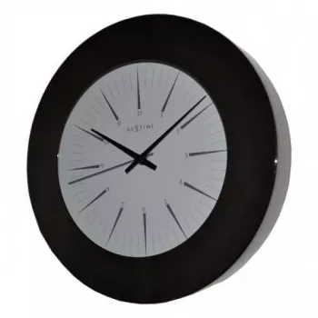 NeXtime klok 2945 Colt, Ø 45 cm, Wall, Juoda