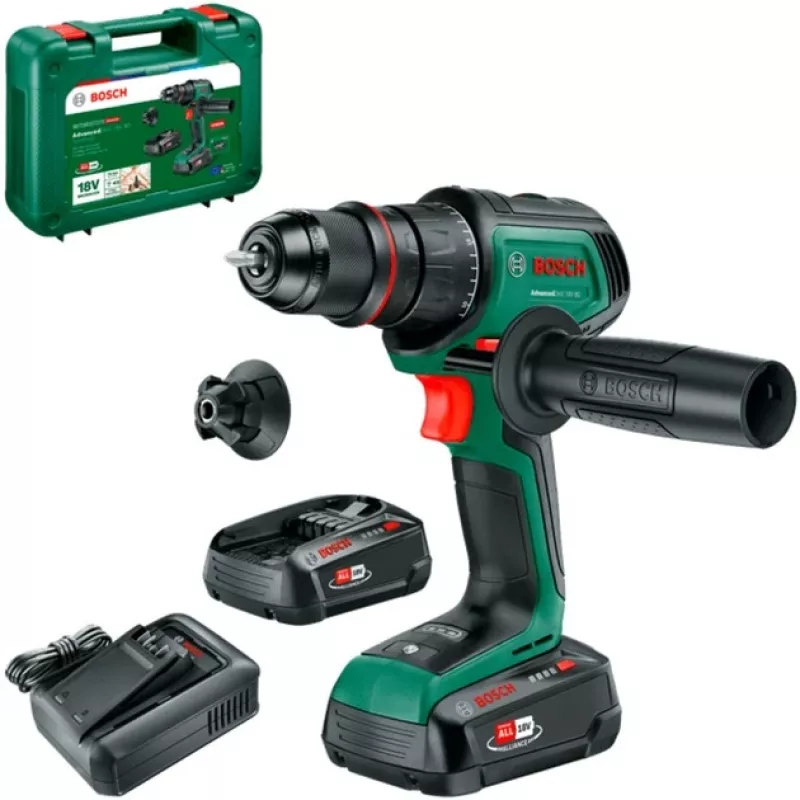 Bosch 06039E2002 Belaidis grąžtas, juodas