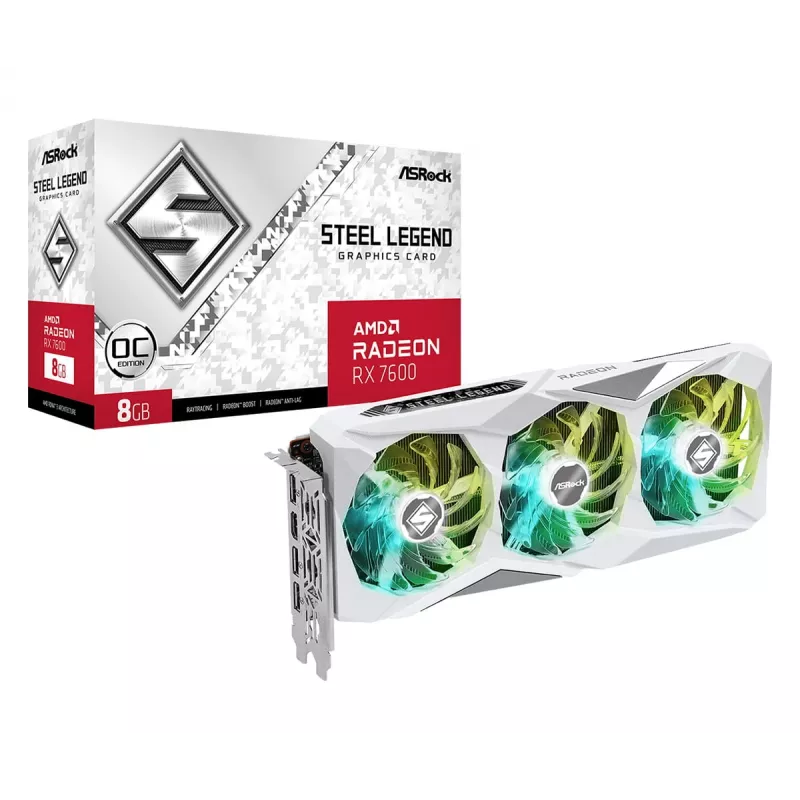 ASRock Radeon RX 7600 SL 8GB GDDR6 vaizdo plokštė