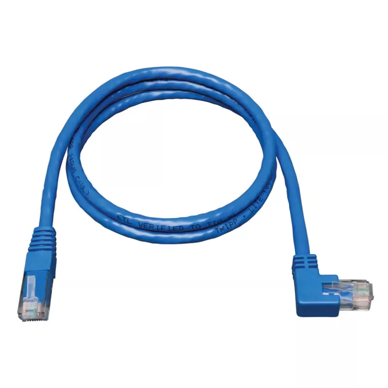 Eaton N204-003-BL-RA eterneto komutacinis kabelis, mėlynas