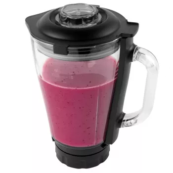 Blender Glass Jug Petra PT5531MBLKVDE Juoda