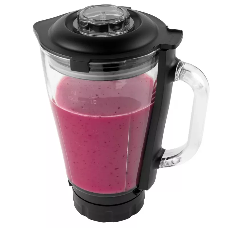 Blender Glass Jug Petra PT5531MBLKVDE Juoda