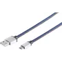 ShiverPeaks USB kabelis S/CONN 14-50029 2m USB A Micro-USB B Mėlynas