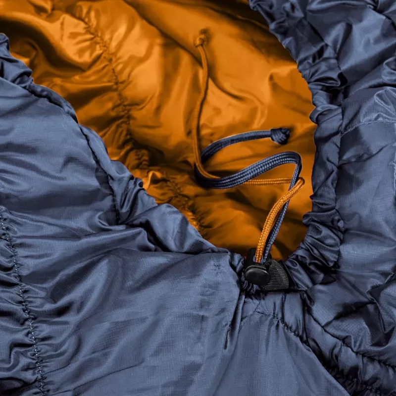 Miegmaišis DEUTER Exosphere 0°C / 32°F — sintetinis, rašalo/klevo spalvos