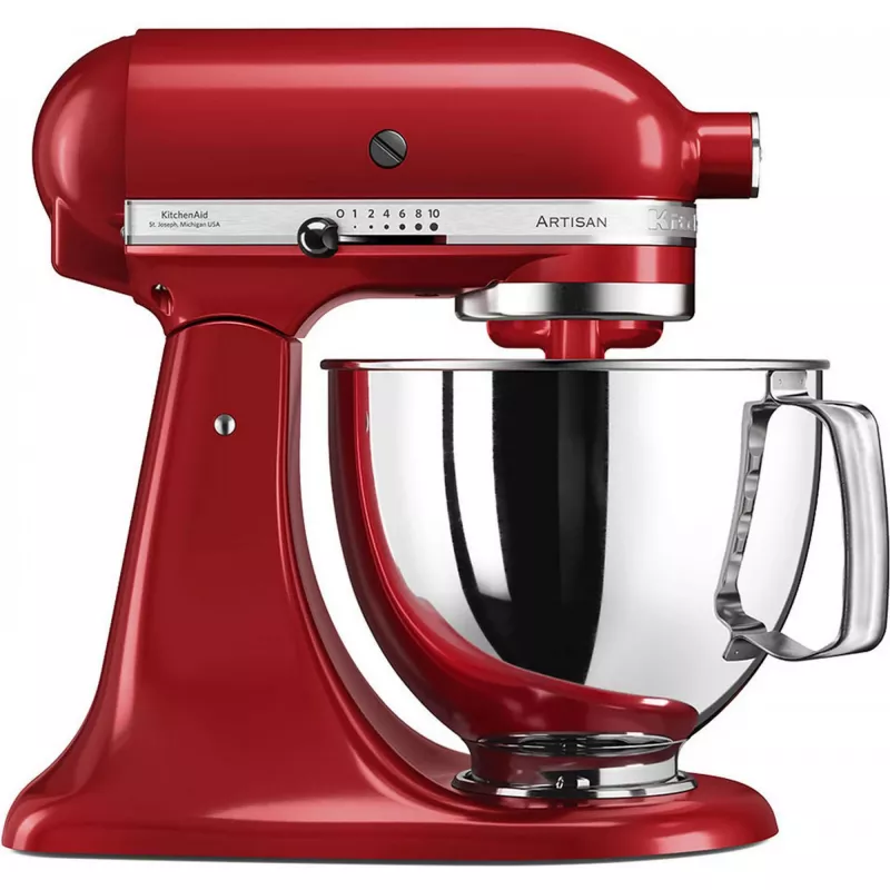 KitchenAid Artisan 5ksm125 Stacionarus maišytuvas 300 W Raudona