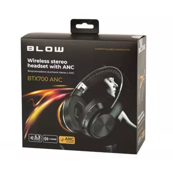 BTX700ANC belaidės Bluetooth ausinės su triukšmo slopinimu