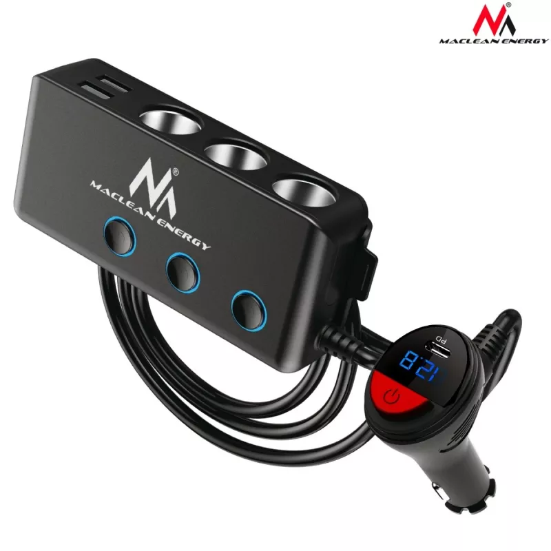 Automobilinis įkroviklis Maclean MCE218 mobiliojo įrenginio įkroviklis