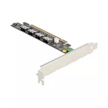 DeLOCK PCI Express x16 kortelė į 4 x vidinius SFF-8654 4i NVMe atšakoms