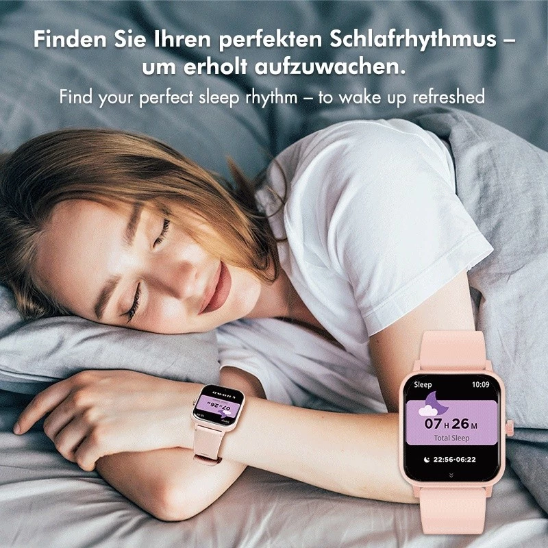 Išmanusis laikrodis LCD, BT5.2 IP68
