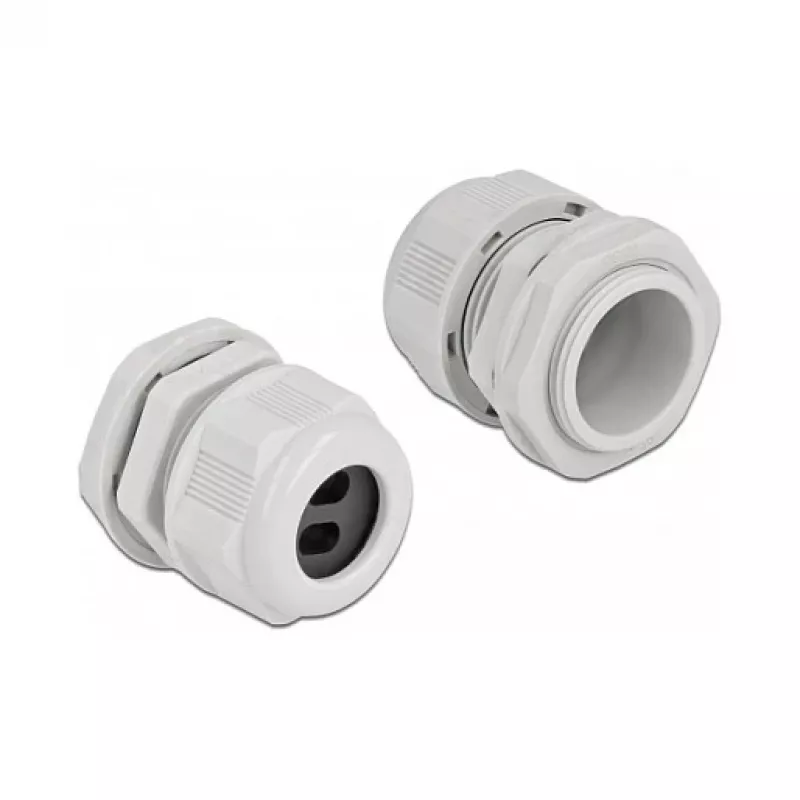 Kabelio sandariklis DeLOCK 60392 Pilkas Plastikinis 2 vnt.