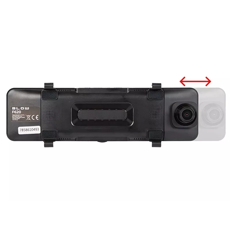 BLACKBOX DVR F620 Carplay Android vaizdo registratorius + galinė kamera