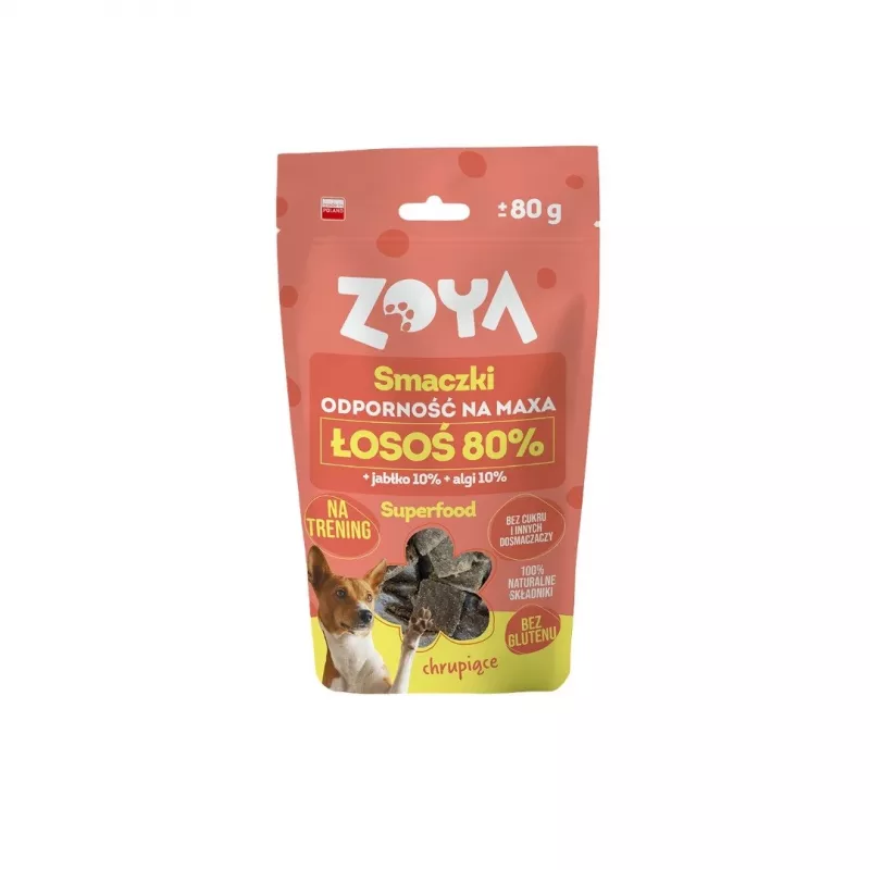 ZOYA Max Immunity Salmon - šunų skanėstas - 80g