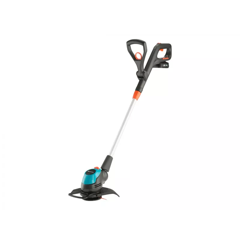 Gardena EasyCut 23/18V paruoštas naudoti rinkinys – žoliapjovė – belaidė 2 Ah – pjovimo plotis: 230 mm – 2,4 kg (14700-20)