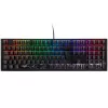 Ducky Shine 7 klaviatūra, skirta žaidimams, USB, vokiška, juoda
