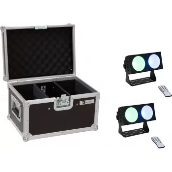 LED šviesos juosta EUROLITE CBB-2 COB RGB 2x - kompaktiškas COB RGB linijinis šviestuvas, dvigubas įrenginys