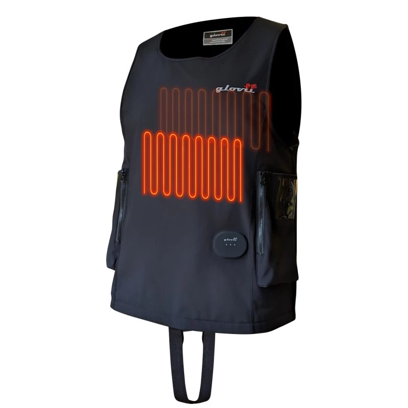 Glovii GMV2L vandens sporto liemenė juoda Softshell