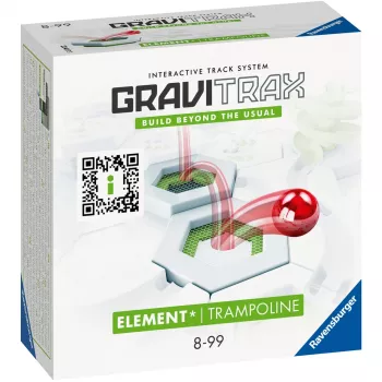 „Ravensburger GraviTrax“ elementas „Trampoline“, priedas veiklos įgūdžių lavinimo žaislams (22417)