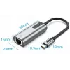 Vention USB-C Gigabit eterneto adapteris