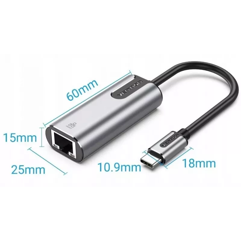 Vention USB-C Gigabit eterneto adapteris