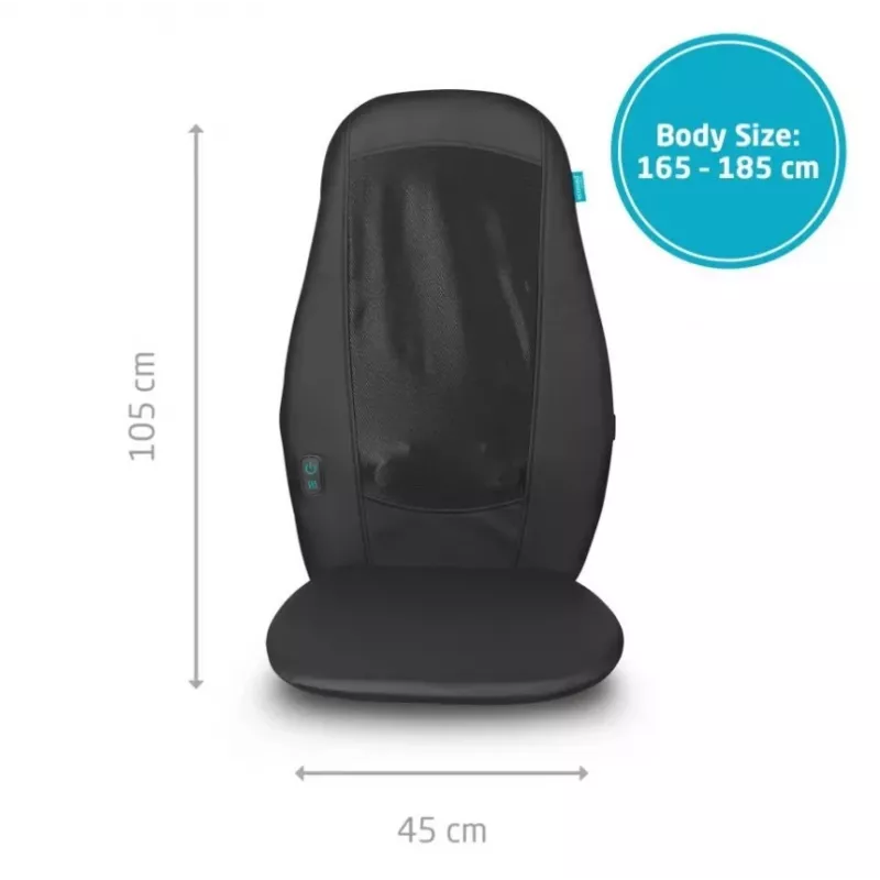 Ecomed MC-15E masažo padas Juoda 24 W