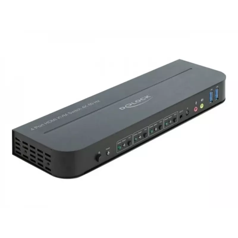 KVM jungiklis DeLOCK 11483 Juoda