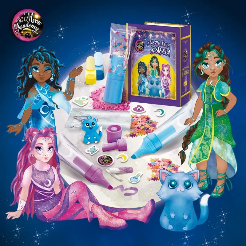 Paryškintuvų rinkinys Liscianigiochi Moon Academy — Moon paryškintuvų rinkinys (304-PL110568)