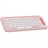 Logitech POP Icon Combo - Klaviatūros ir pelės rinkinys - Belaidis - Bluetooth LE - QWERTY - US International - rožinė, baltos spalvos (920-013142)