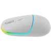 Canyon MW-22 CNS-CMSW22SW pelė – 2 viename Bluetooth/2,4 GHz – optinė – 800/1200/1600 DPI – 4 mygtukai – RGB apšvietimas – įkraunama – sniego balta